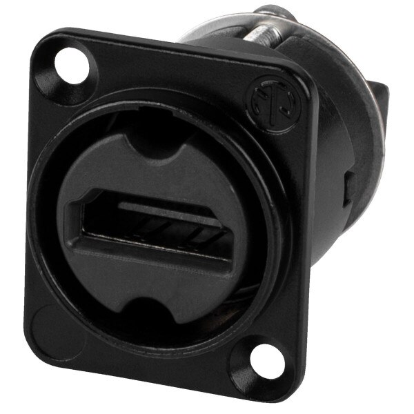 Main product image for Neutrik NAHDMI-W-B HDMI Feed-Through Adapter "D" Se 092-2423